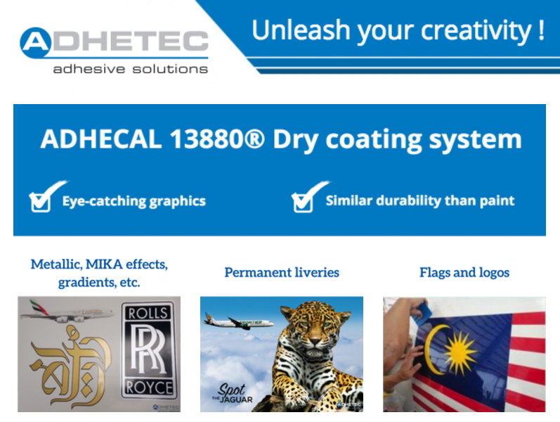 adhecal dry coating system
