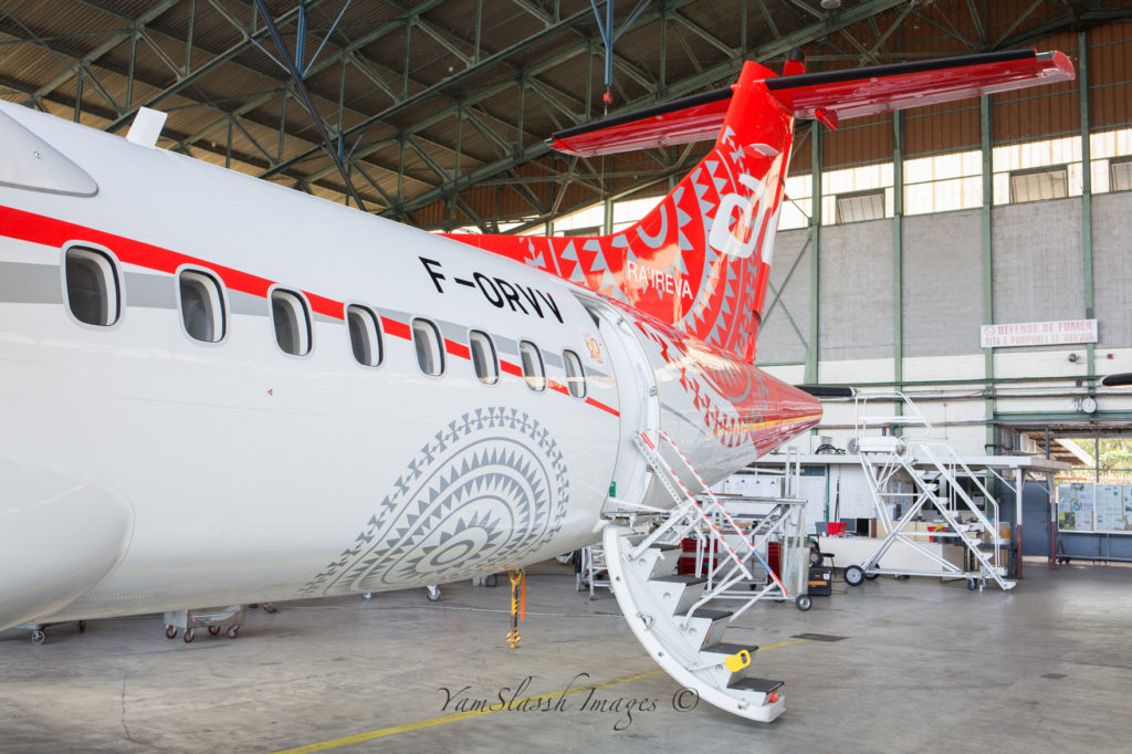 air tahiti, decals by adhetec, aerospace mro specialist