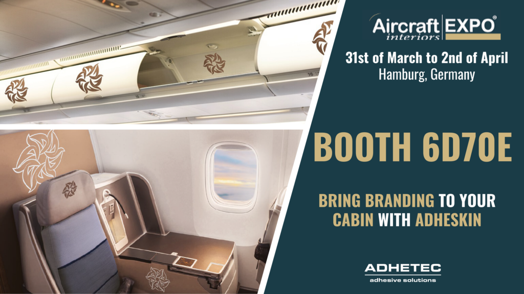 adhetec exhibitor aircraft interiors hamburg 2020