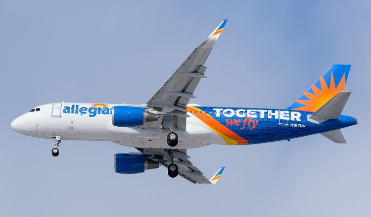 TOGETHER WE FLY ALLEGIANT LIVERY